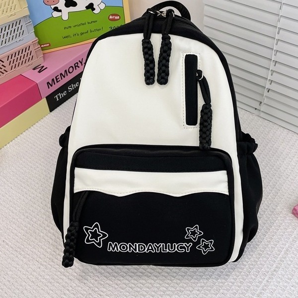 Women's backpack made of Oxford fabric, cute design