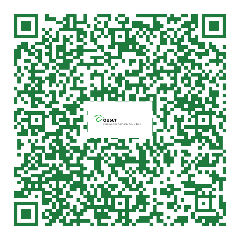 QR code bonifico SEPA Auser