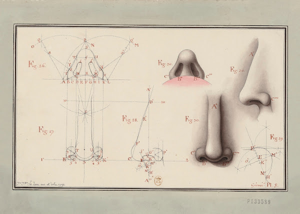 Etudes de nez 1792