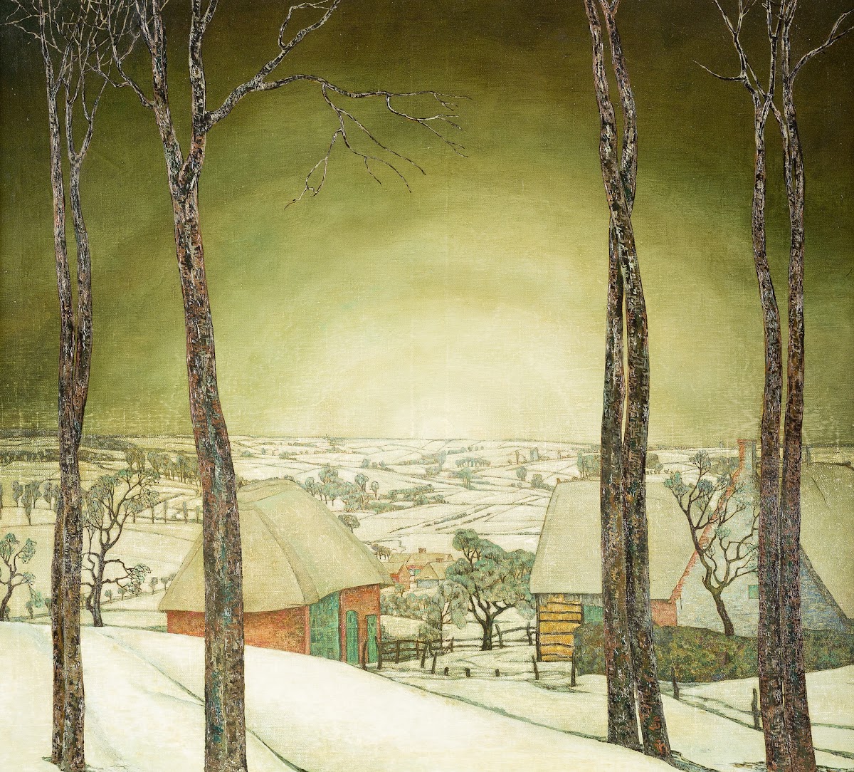 Winter landscape c 1926