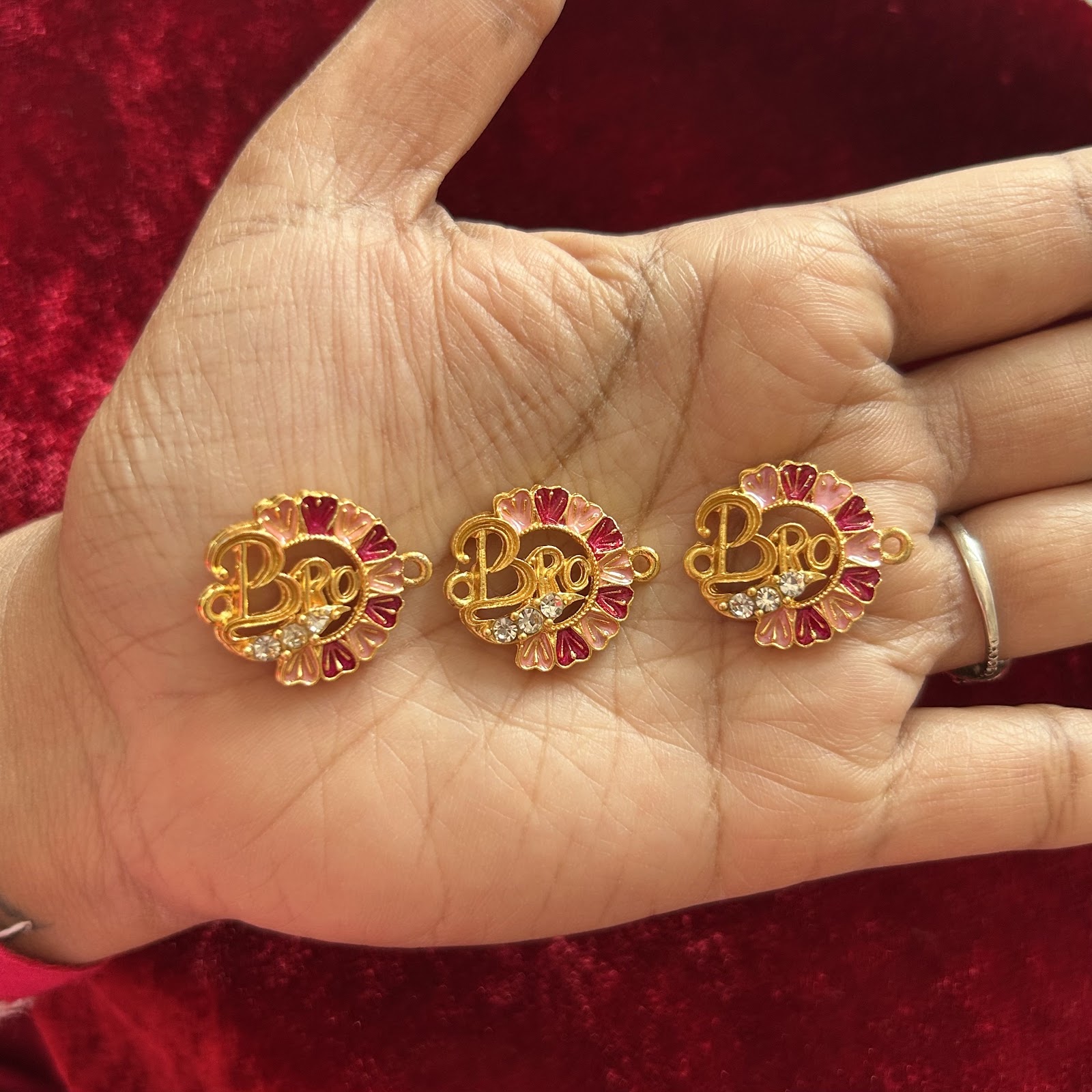 Rakhi meena pendent (pack of 3) J