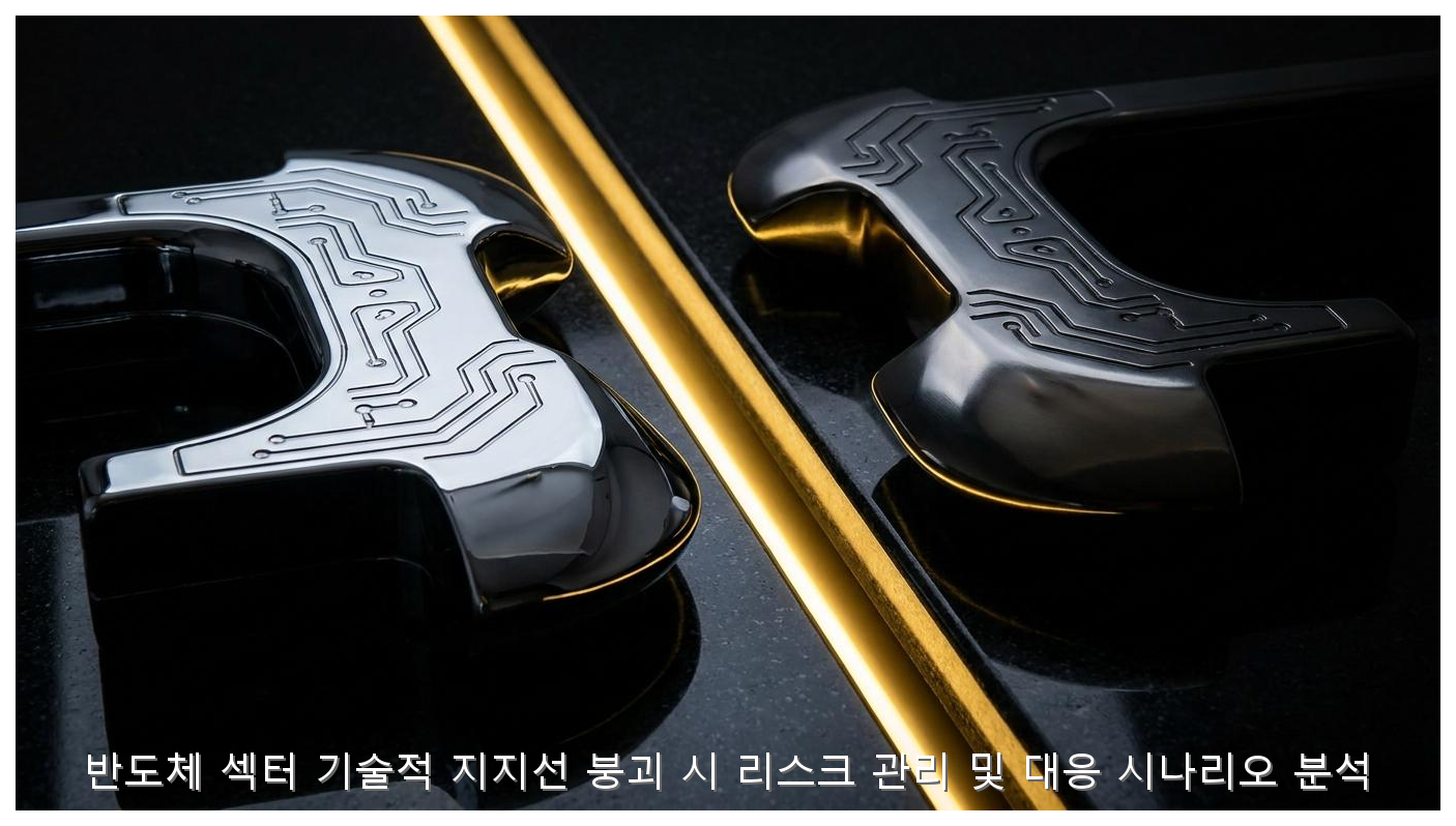 반도체 섹터 기술적 지지선 붕괴 시 리스크 관리 및 대응 시나리오 분석 핵심 안내 및 분석 인포그래픽 (6)
