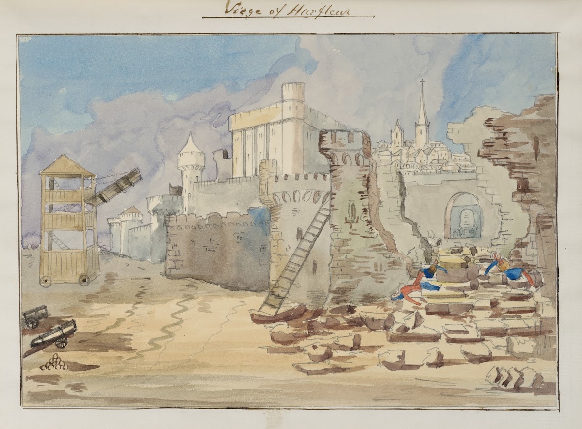 King Henry the Fifth Siege of Harfleur 1859