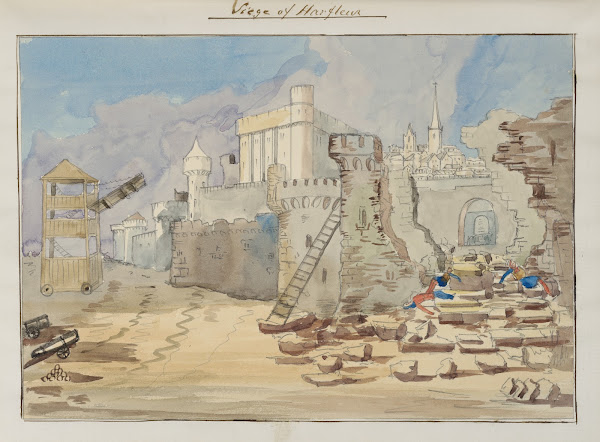 King Henry the Fifth Siege of Harfleur 1859