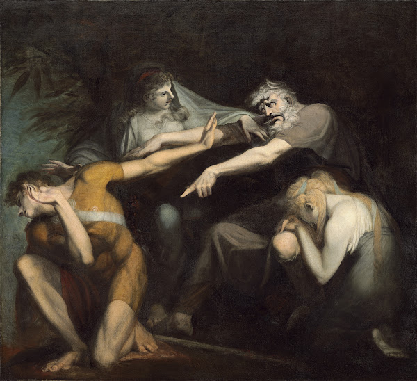 Oedipus Cursing His Son Polynices 1786
