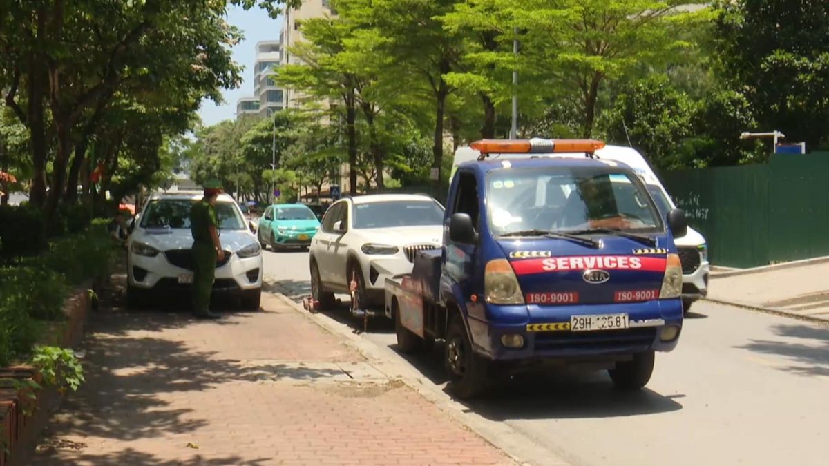 Phường Yên Hòa lập lại kỷ cương giao thông đô thị - Đài Phát thanh và truyền hình Hà Nội