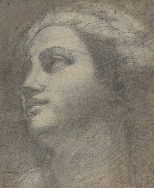 Head of a Woman Looking to Upper Left 15901600