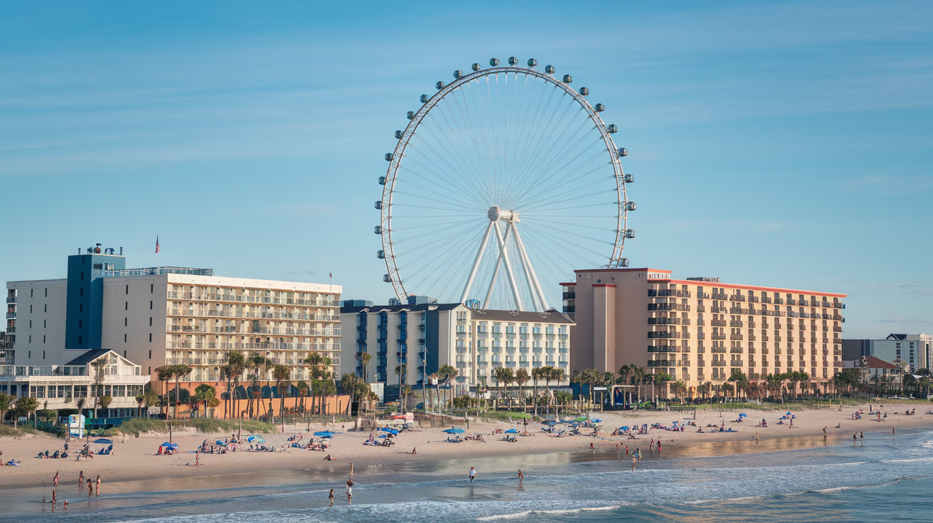 Oceanfront Hotels Closest to SkyWheel Myrtle Beach
