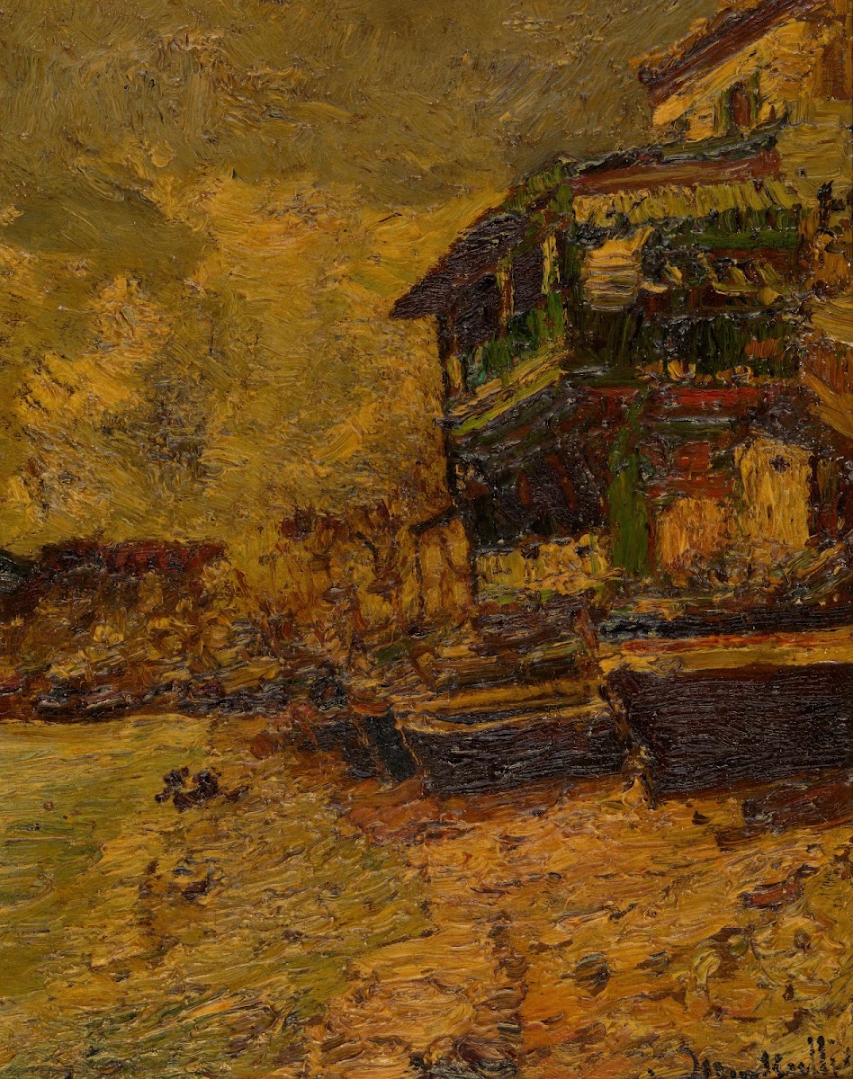 Restaurant Bernard in Estaque 1880