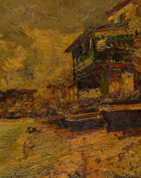 Restaurant Bernard in Estaque 1880