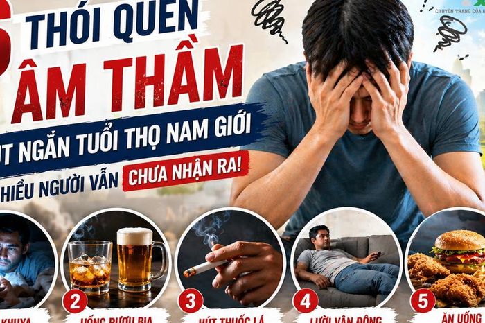 6 thói quen đàn ông làm mỗi ngày đang âm thầm 'bào mòn' tuổi thọ - Chuyên trang Gia Đình &amp; Xã Hội - Báo Sức khỏe &amp; Đời sống