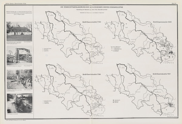 Die Standortsverlagerung der oberschlesischen Eisenindustrie 1938