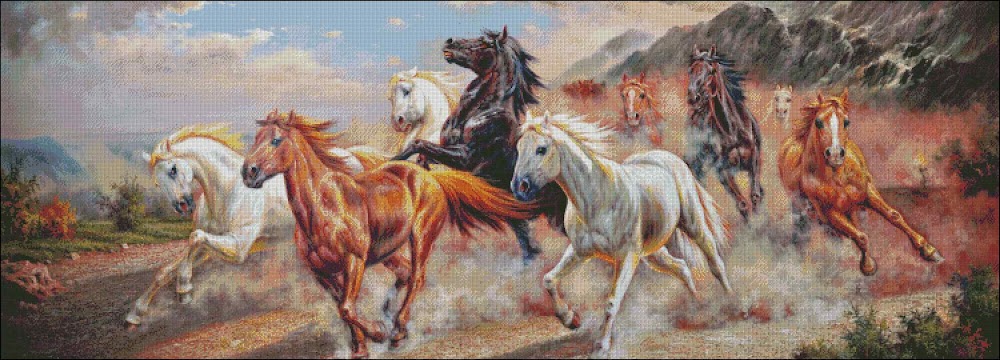 CMP 400768 Horses