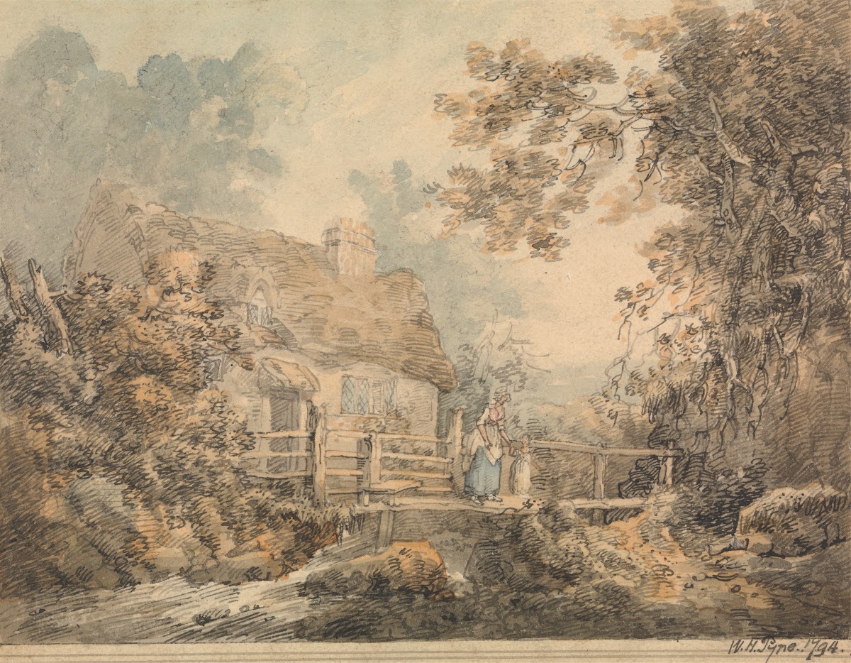 Cottage and Foot Bridge 1794
