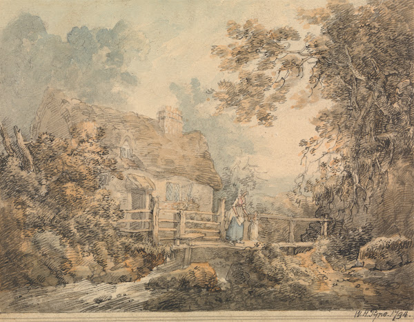 Cottage and Foot Bridge 1794