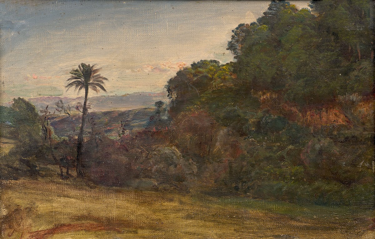 Paysage des environs dAlger 1893
