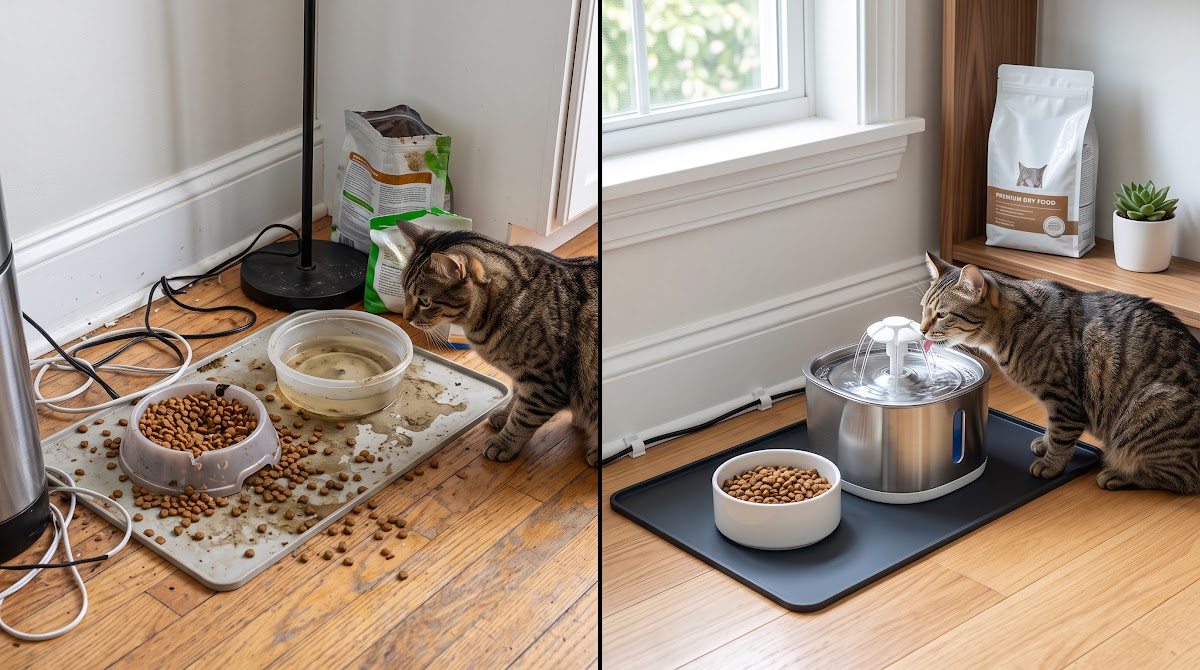 Best Cat Water Fountains for Indoor Cats (2026) - BEFORE-AFTER / FINAL VERDICT