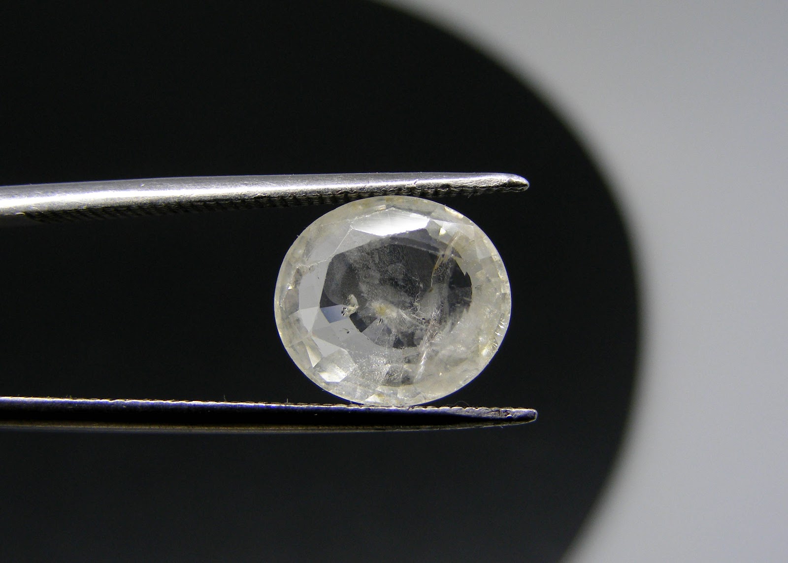 Natural white Sapphire