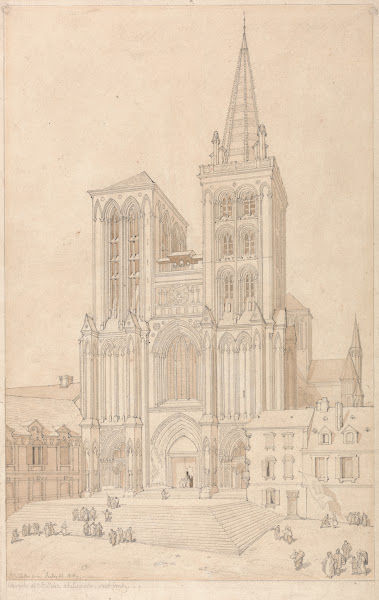 St Peter at Lisieux Normandy West Front 1818