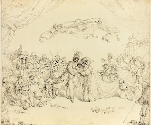 Oberon and Titania from A Midsummer Nights Dream