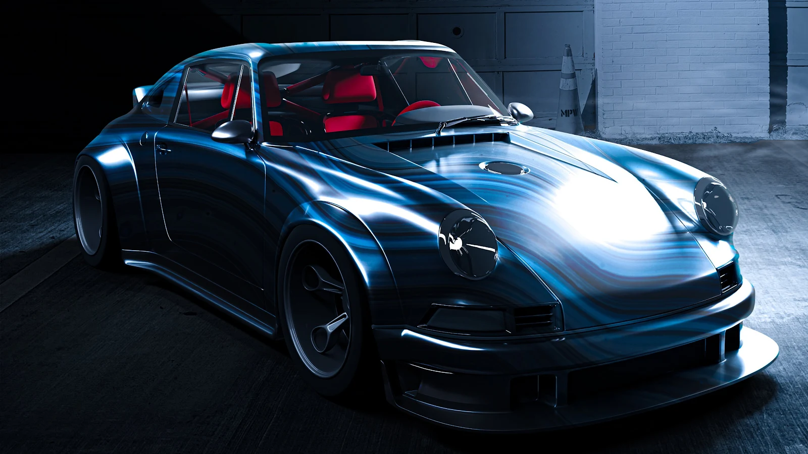 Porsche 959 4K Desktop Wallpaper