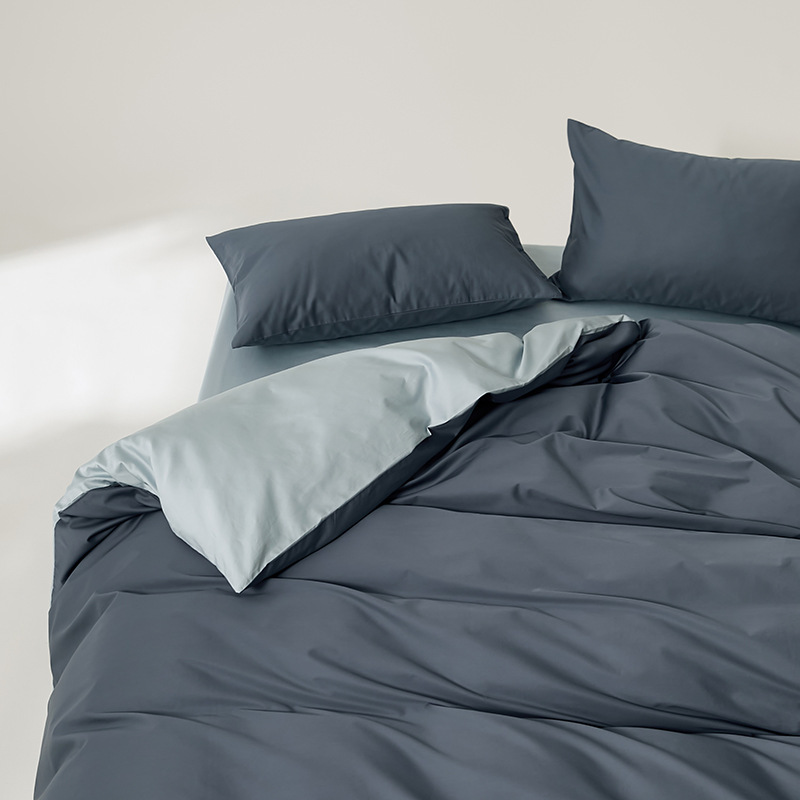 Cotton bedding set, 4-piece, Long-staple combed