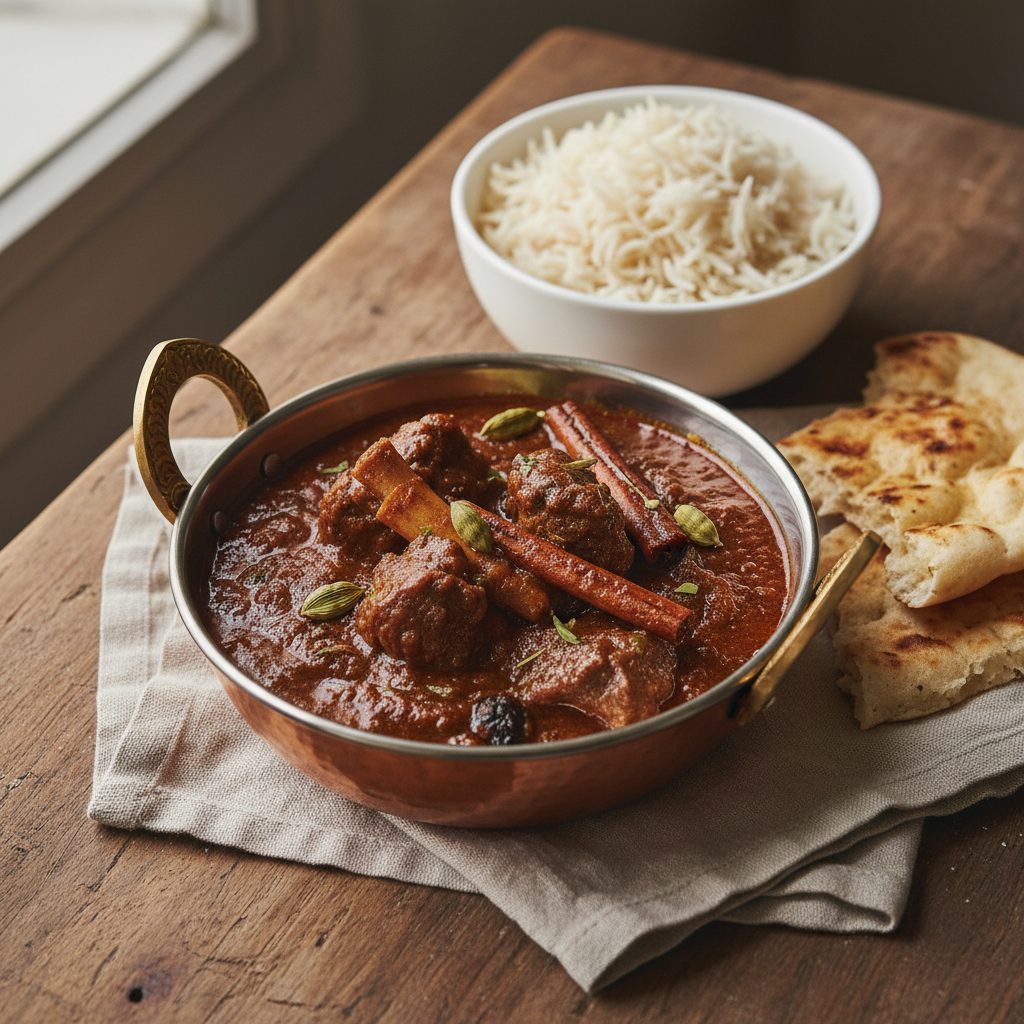 Mutton curry. Koza, która przechowuje pamięć cywilizacji