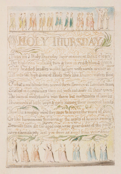 Pl 10  Holy Thursday 1789
