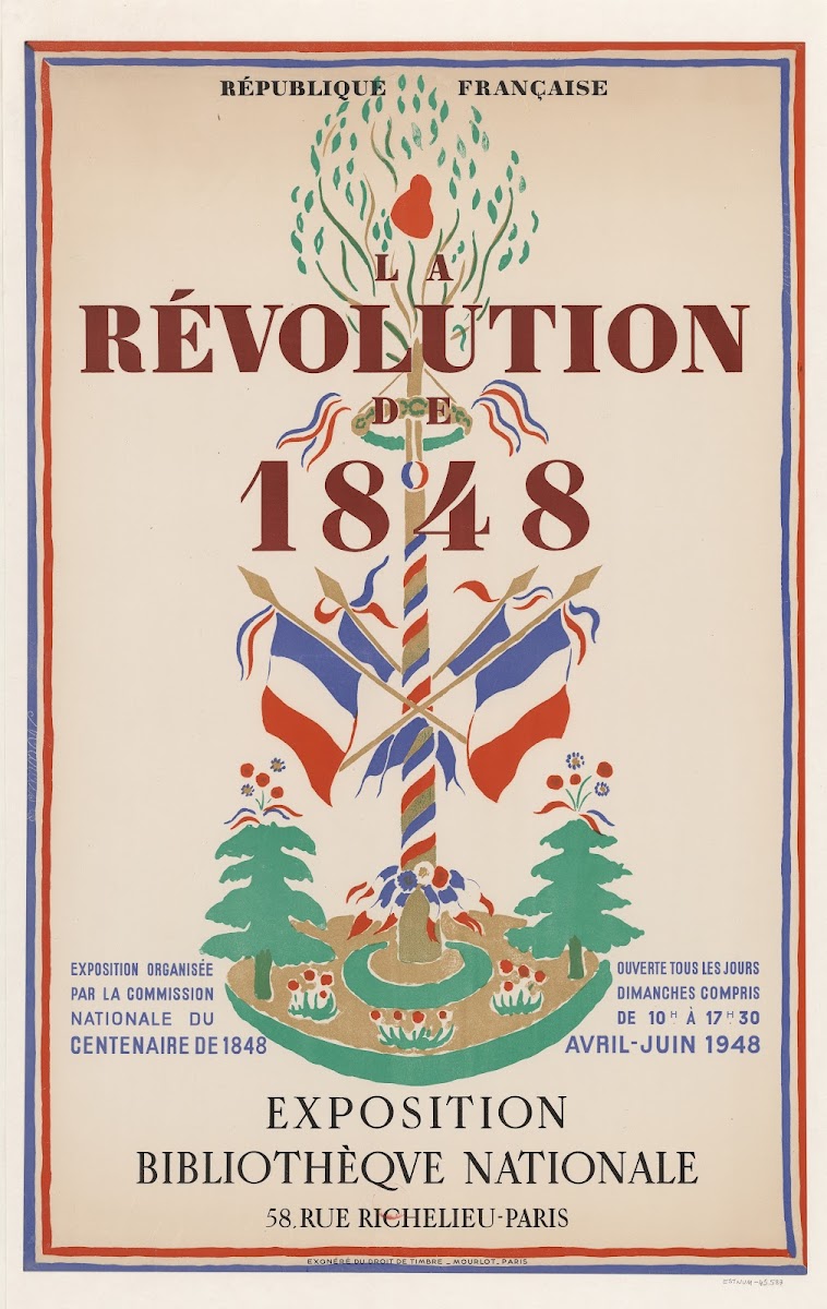Révolution de 1848 exposition Bibliothèque Nationale 1948