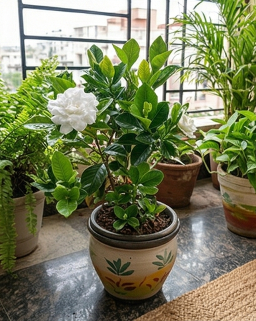 Gondhoraj Double Petal Plant — view 2