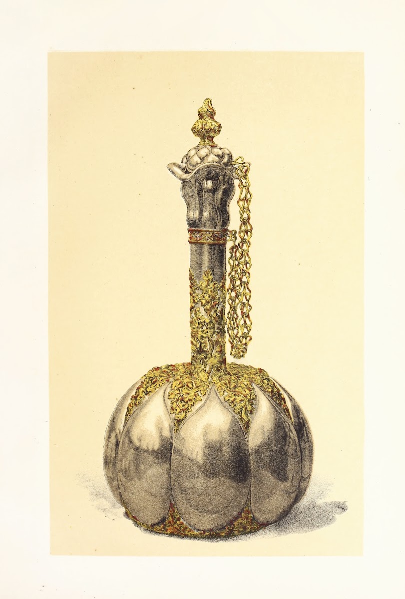 Silver gilt Frame enriched with Translucent Enamels 1858