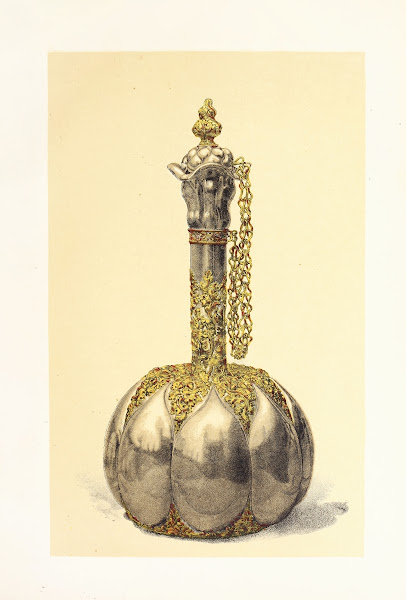 Silver gilt Frame enriched with Translucent Enamels 1858
