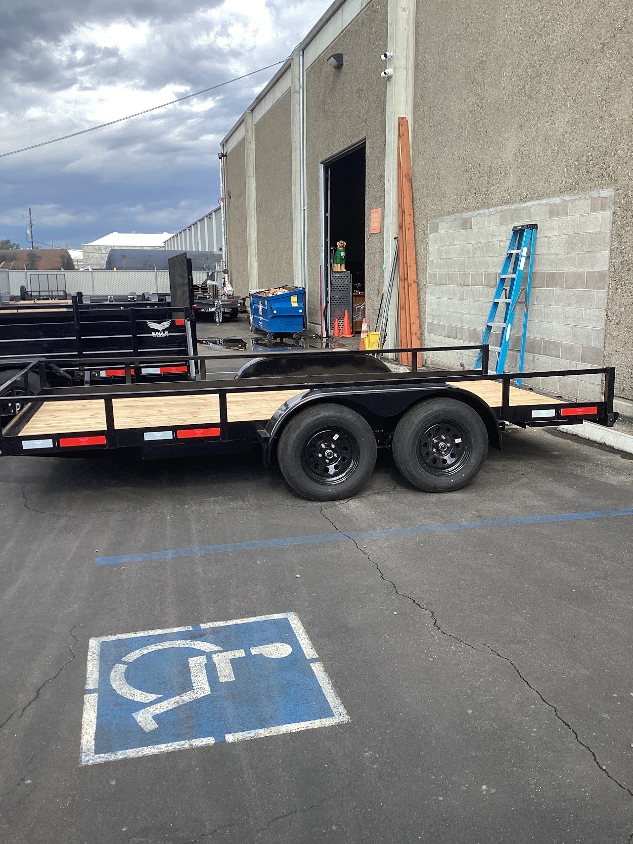 7K Angle Fender High Rail Flatbed