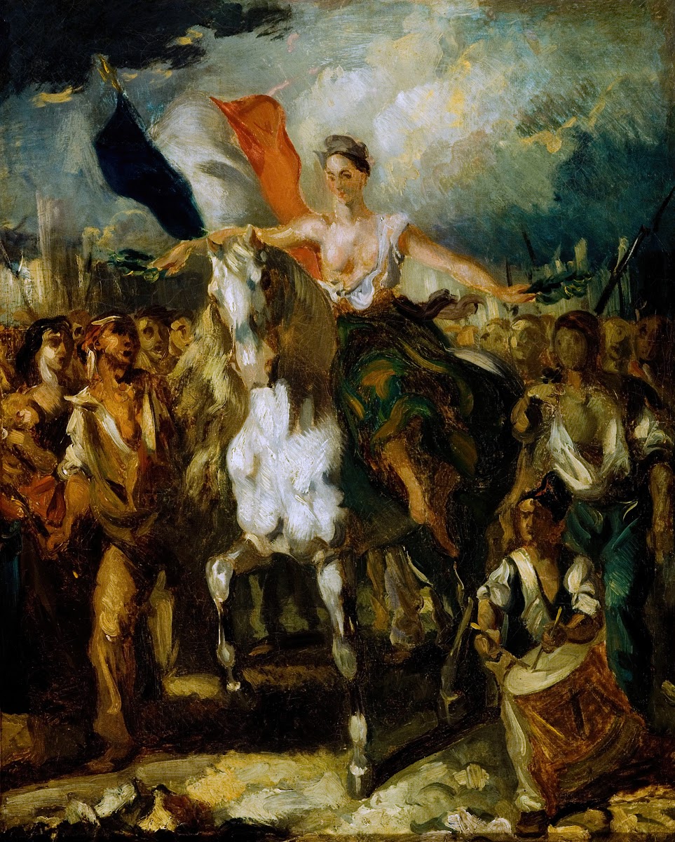 La Liberté allégorie des journées de 1830 1830