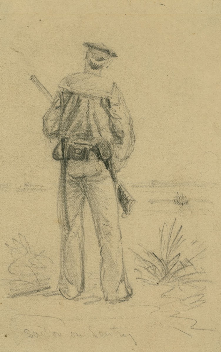 Sailor on Sentry 1860 1865