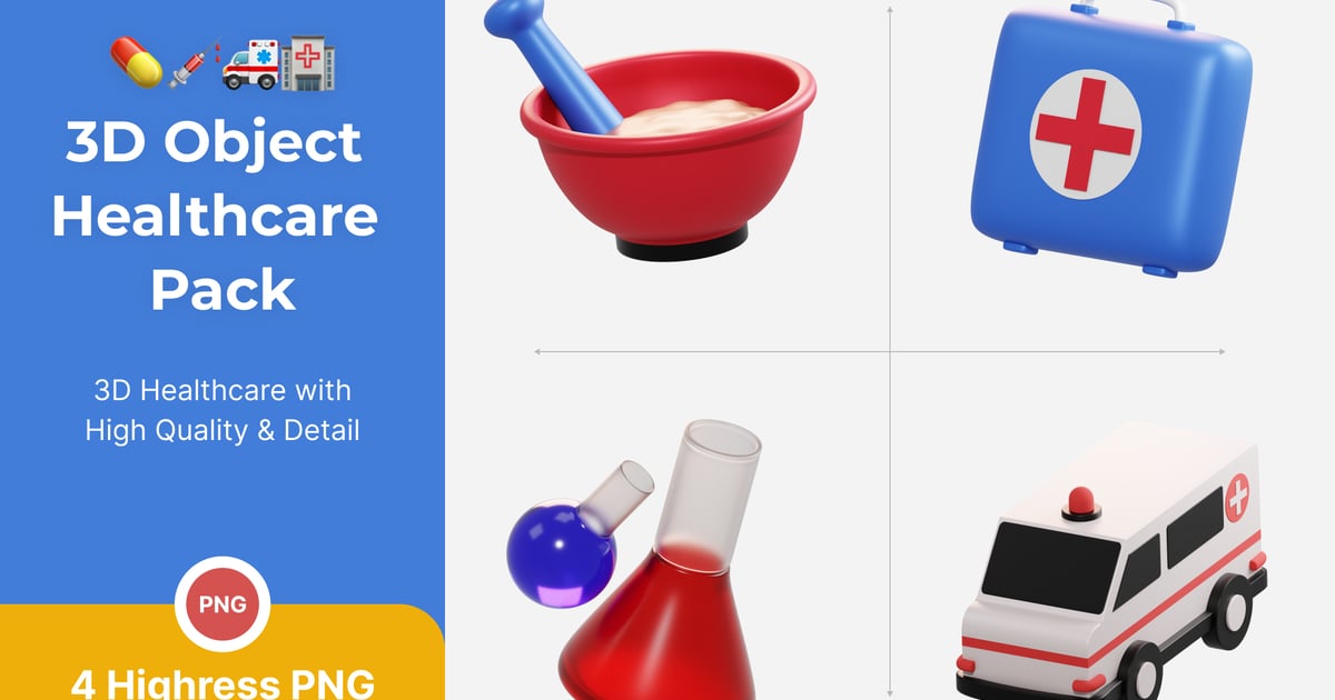 3D Medical Illustration Pack Free Download – Envato Elements