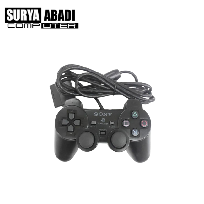 GAMEPAD PS2 ORI HITAM