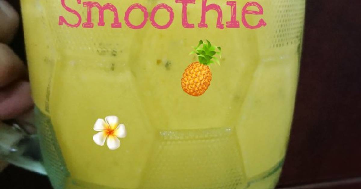 Mango mix Oatsmeal smoothie - Sinh tố Xoài & Yến mạch