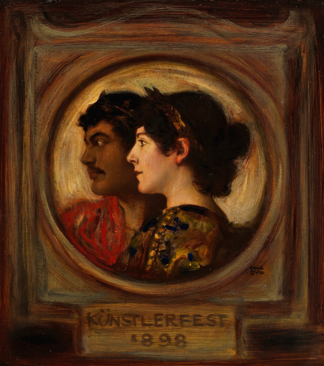 Franz und Mary Stuck  Künstlerfest 1898
