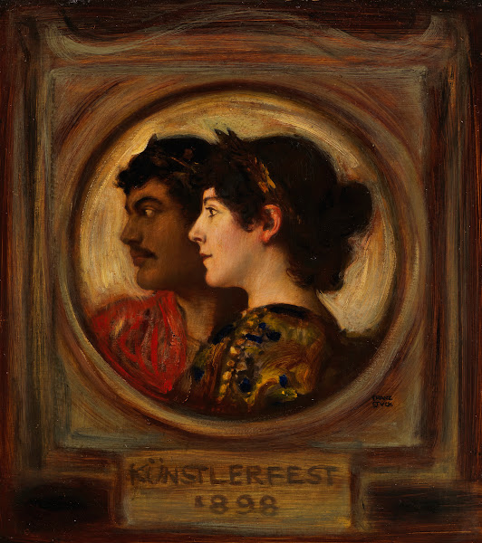 Franz und Mary Stuck  Künstlerfest 1898
