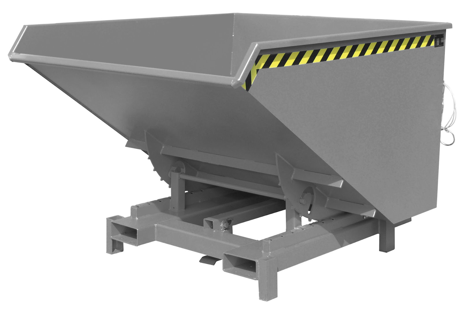 Zware lastenkieper SK 2100, gelakt, Muisgrijs