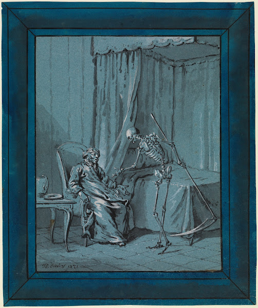 Der Tod und der Sterbende 1731