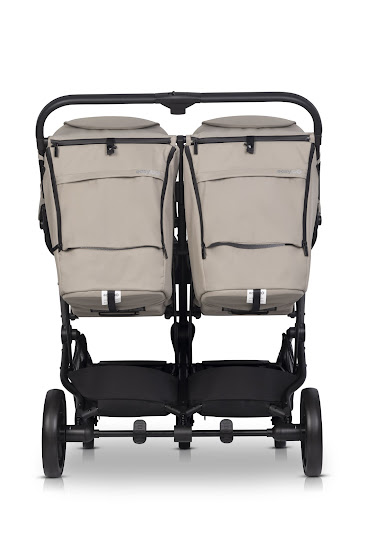 Stroller for twins Easy-Go Echo 2024 beige