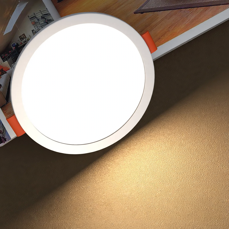 LED recessed light, ultra-slim, 6–15 W