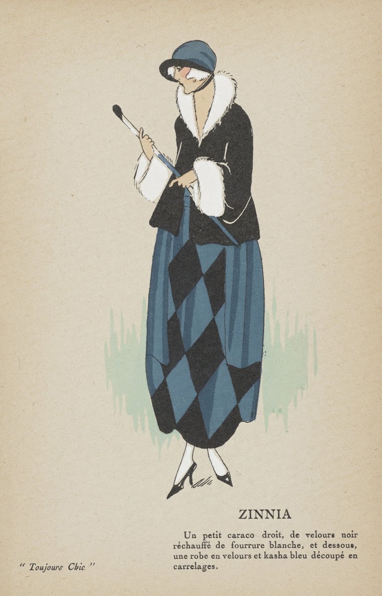 Toujours Chic Les Tailleurs et Les Manteaux  Zinnia 1921 1922