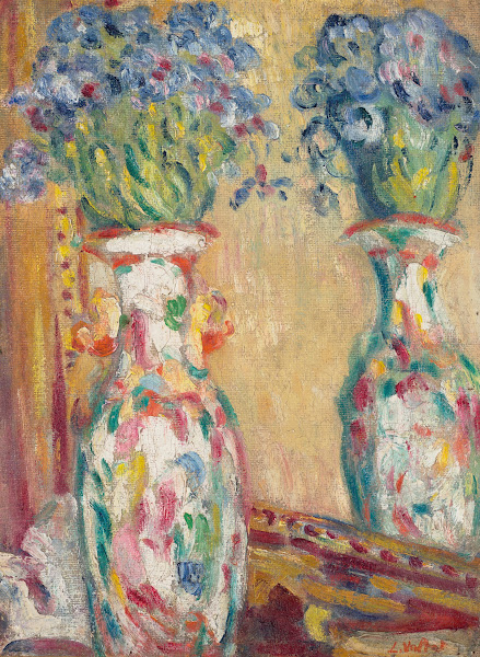 Vase au miroir