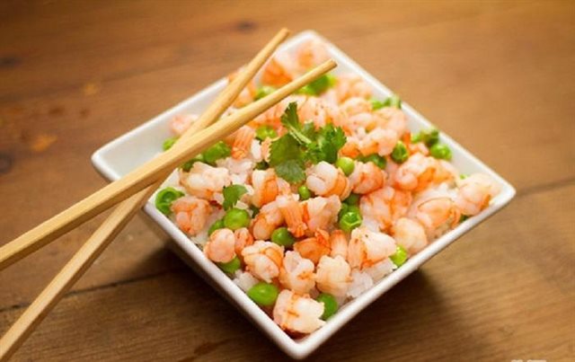 Cơm Tôm Đậu Hà Lan
