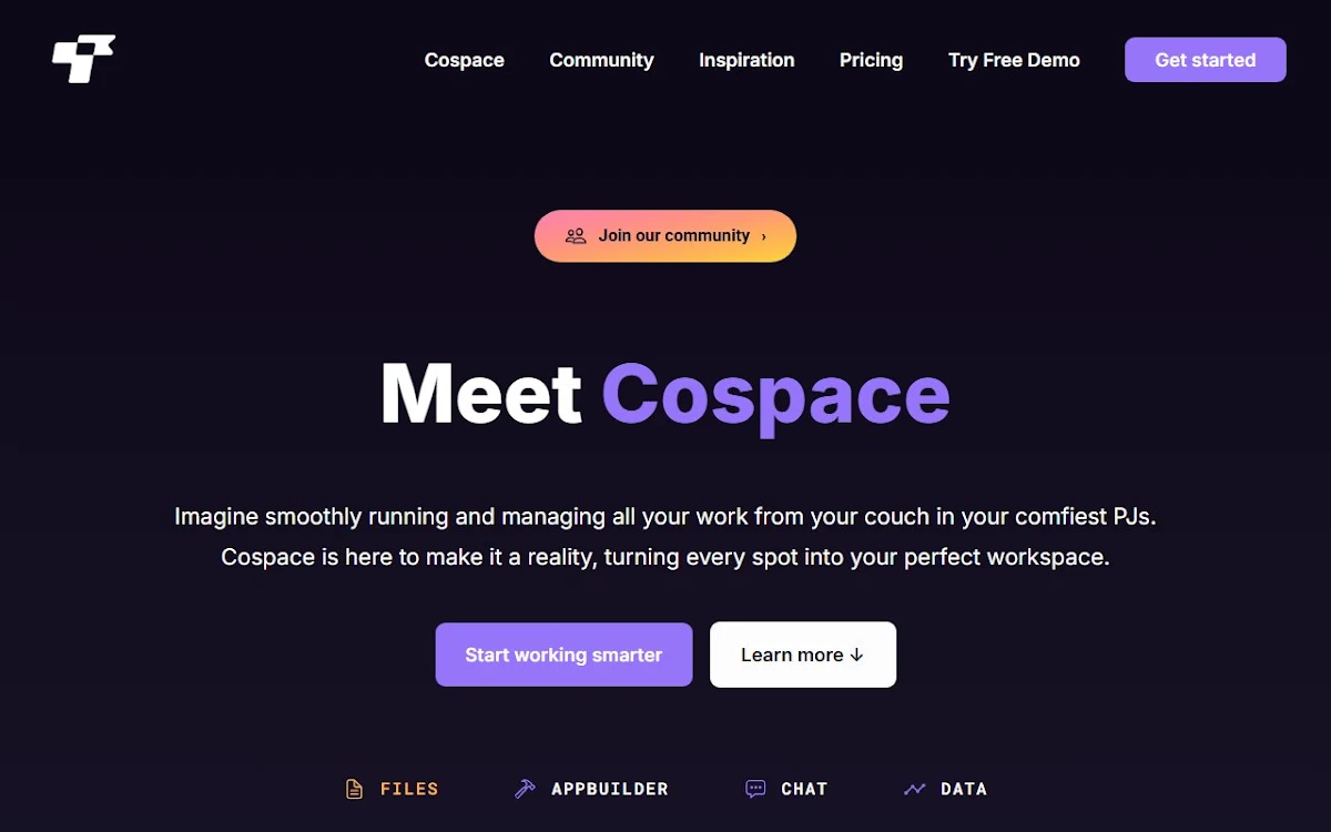 Captura de Cospace