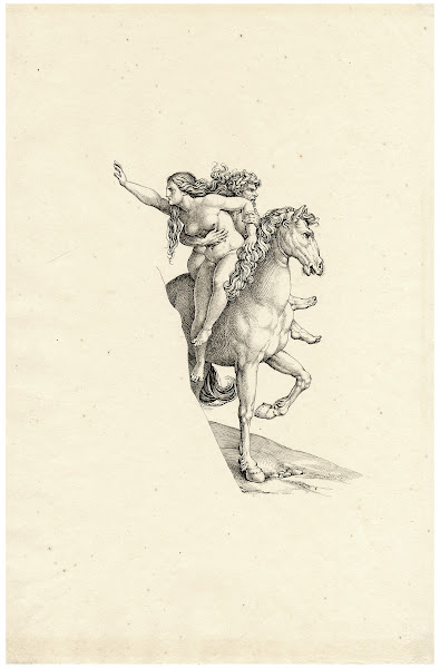 Rape of woman by a satyr