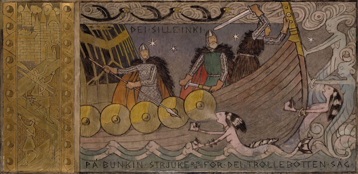 ÅSmund And His Brothers On The Sea 1902 1904